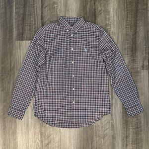 Ralph Lauren Natural Stretch Plaid Long Sleeve Button Down - XL (18/20)